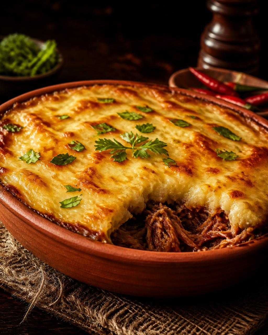 Escondidinho de Carne Seca